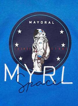 Sweat Mayoral MYRL Azul Para Menino