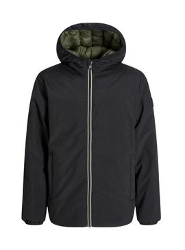 Jaqueta Jack and Jones Brook preta reversível