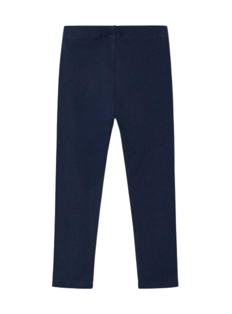 Calça legging básica Mayoral marinho para menina.