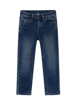 Calça jeans Mayoral soft Blue Black para menino