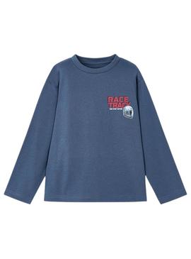 Camisola Mayoral motos azul para menino.