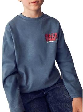 Camisola Mayoral motos azul para menino.