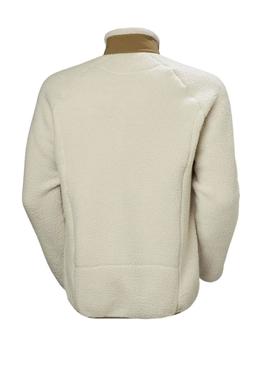 Jaqueta Helly Hansen Panorama Block de pele bege para homem.