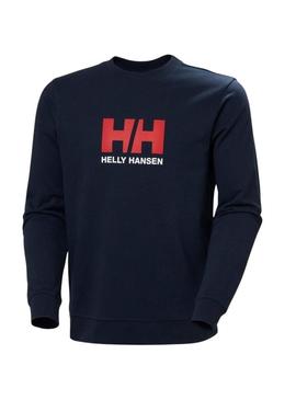 Camisola Helly Hansen HH Logo azul marinho para homem.