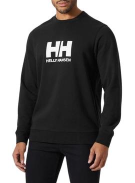 Moletom Helly Hansen HH Logo preto para homem