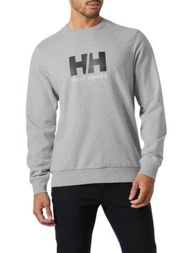 Moletom Helly Hansen HH Logo cinza para homem
