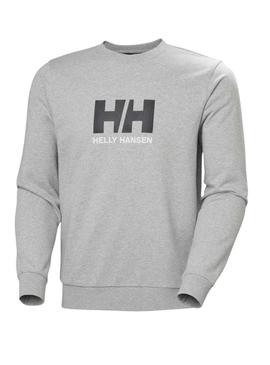 Moletom Helly Hansen HH Logo cinza para homem