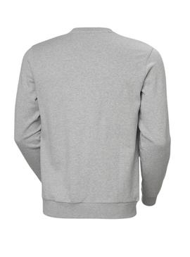 Moletom Helly Hansen HH Logo cinza para homem