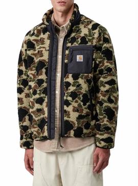 Jaqueta Carhartt Prentis Liner estampada de camuflagem para homem.
