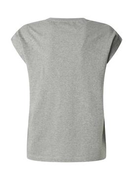Camisa Pepe Jeans Barry cinza para mulher
