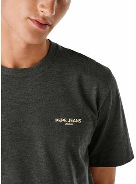 Camiseta Pepe Jeans Todd cinza para homem