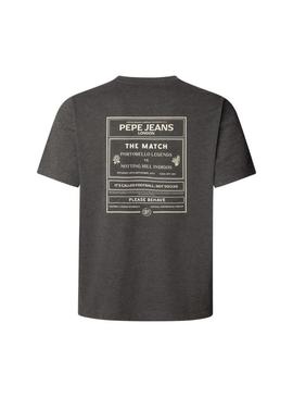 Camiseta Pepe Jeans Todd cinza para homem