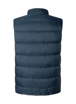 Colete Pepe Jeans acolchoado azul-marinho para homem