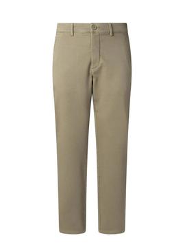 Calça Pepe Jeans Gymdigo Chino bege para homens