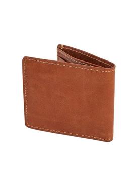 Carteira Pepe Jeans Keanu camelo para homem.