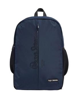 Mochila Pepe Jeans Devin Core azul marino para homem.