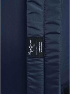 Mochila Pepe Jeans Devin Core azul marino para homem.