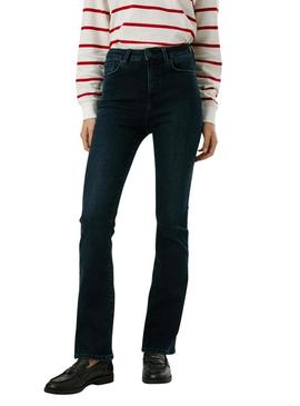 Calça de ganga Pepe Jeans Dion boca de sino para mulher