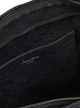 Bolsa Pepe Jeans Bellamie preta para mulher
