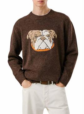 Camisola Pepe Jeans Phelan marrom para homem