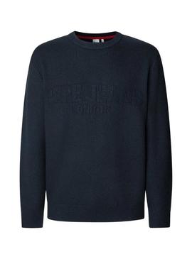 Camisa Pepe Jeans Phineas azul marinho para homem
