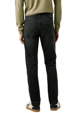 Calça jeans Pepe Jeans Track slim preta para homem