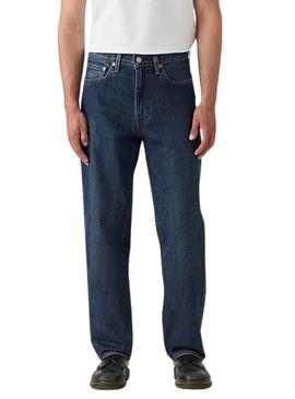Calça Jeans Levis 568 Loose Straight azul para homens