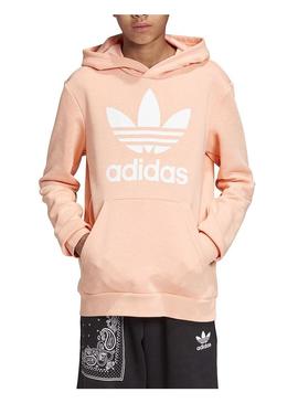 Sweat Adidas Trefoil Hoodie Salmão Meni