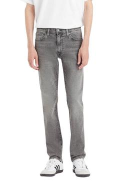 Calça de ganga Levis 511 Slim cinza para homem