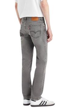 Calça de ganga Levis 511 Slim cinza para homem