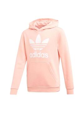 Sweat Adidas Trefoil Hoodie Salmão Meni