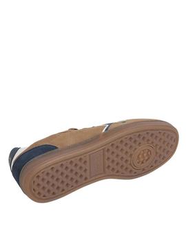 Sapatos Pepe Jeans Ball Mix camel para homem.