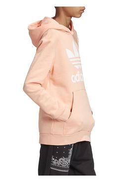 Sweat Adidas Trefoil Hoodie Salmão Meni