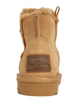 Botas Pepe Jeans Diss Urban de camurça com tachas para mulher.