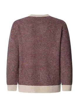 Camisola Pepe Jeans Pacey de riscas para homem.