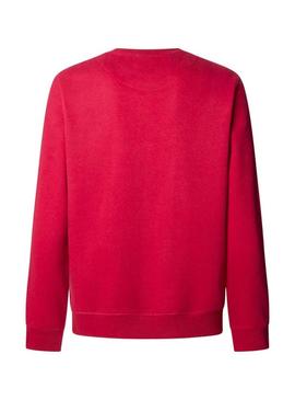 Moletom Pepe Jeans Macbeth com logo redondo vermelho para homem