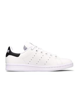 Sapatilhas Adidas Stan Smith Júnior Preto e Branco