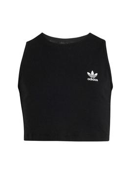 RIB TANK TOP        NEGRO