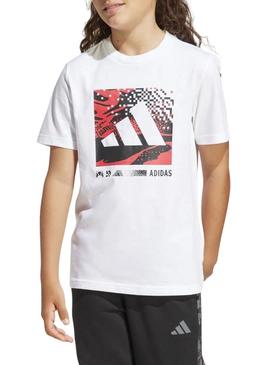 CAMISETA COM LOGO J   BRANCO
