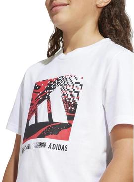 CAMISETA COM LOGO J   BRANCO
