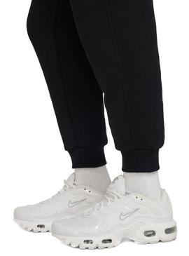 Calça Nike Sportswear Club Fleece preta para crianças.