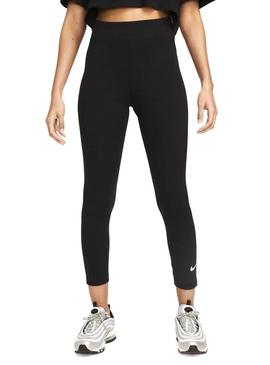 Calças Nike Sportswear Classic Pretas para Mulheres.