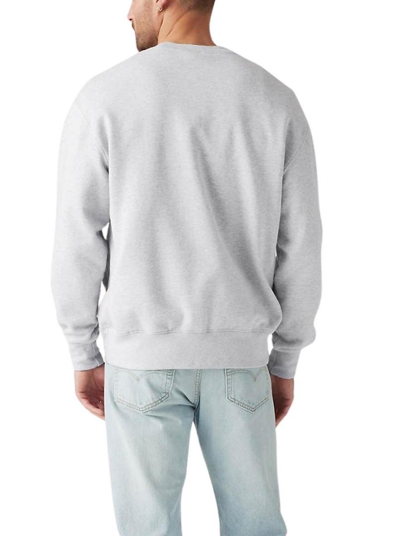 Moletom Levis Authentic cinza para homem
