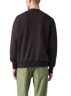 Moletom Levis Authentic preto para homem.