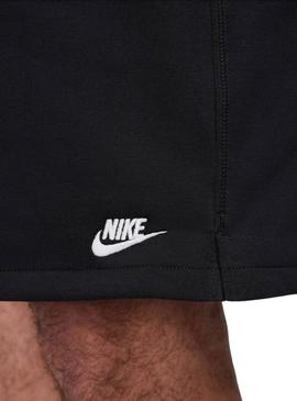 Bermuda Nike Club preta para homem.