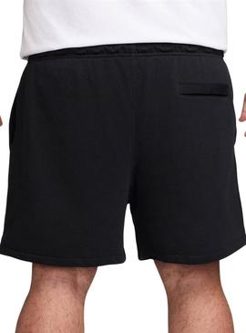Bermuda Nike Club preta para homem.