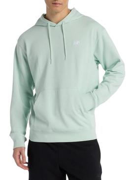 Moletom New Balance Sport Essentials verde para homem.