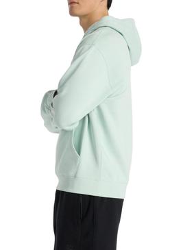 Moletom New Balance Sport Essentials verde para homem.