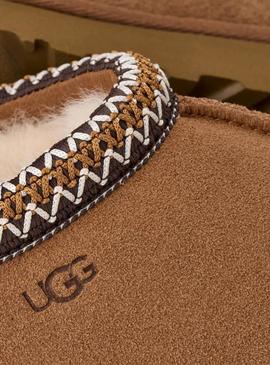 Tamancos UGG Tasman II Castanho camelo para mulher.