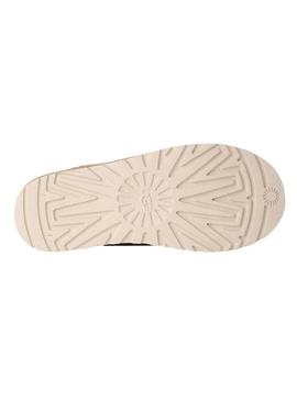 Tamancos UGG Tasman Biarritz bege para mulher.